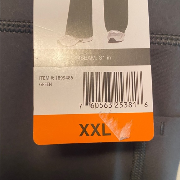 GapFit Green Flare Leggings…size XXL - Picture 5 of 6